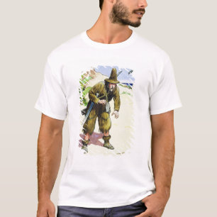 T-shirts Robinson Crusoe, das "espreitadelas no passado",