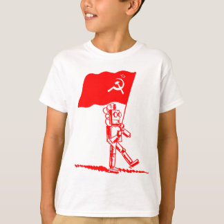 T-shirts Robô comunista