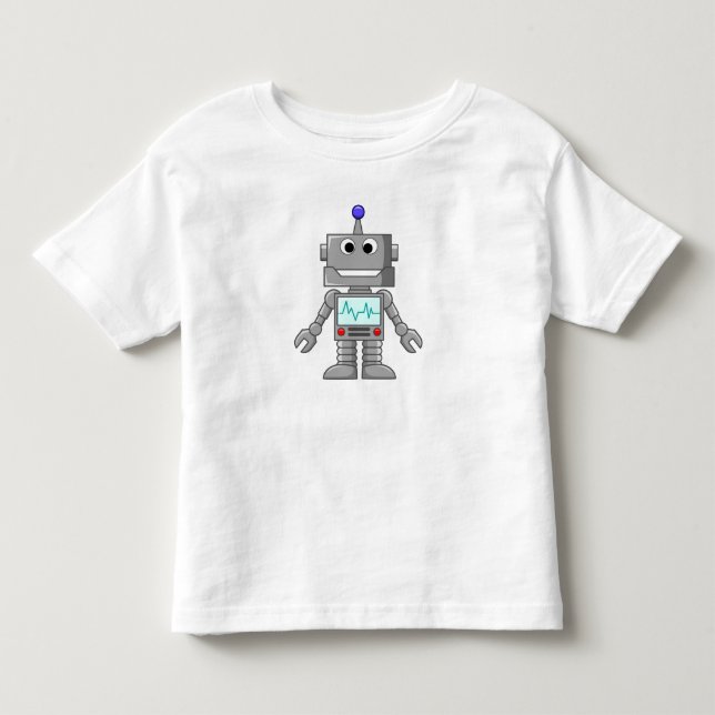 T-shirts Robô feliz (Frente)