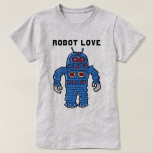 T-shirts Robot Love