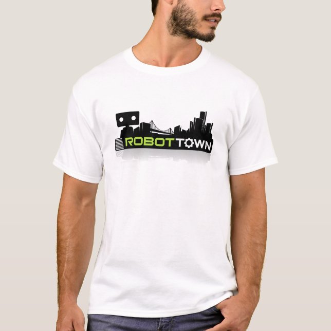 T-shirts RobotTown (Frente)