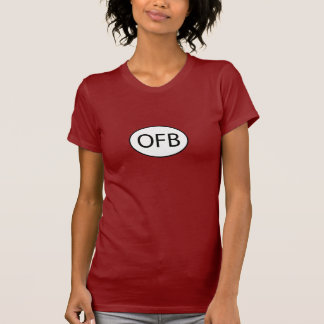 T-shirts Rocha de OFB o T das mulheres vermelhas
