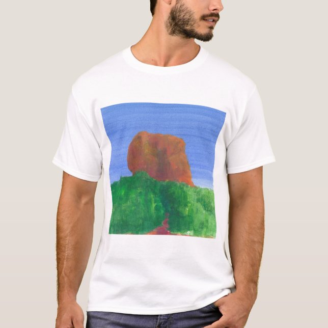 T-shirts Rocha de Sigiriya (Frente)