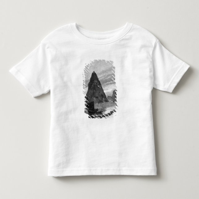 T-shirts Rocha do órfão pequeno no Rio Yangtzé (Frente)