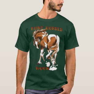 T-shirts Rocha dos cavalos do *Paint