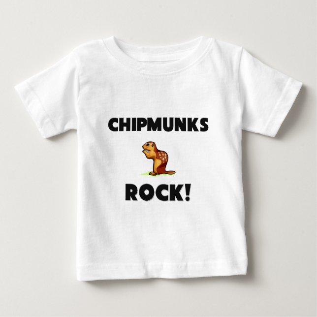 T-shirts Rocha dos Chipmunks (Frente)