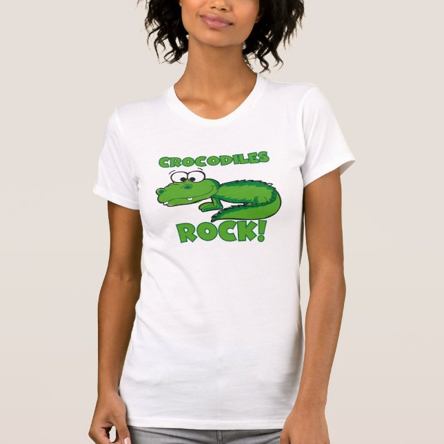 T-shirts Rocha dos crocodilos (Frente)