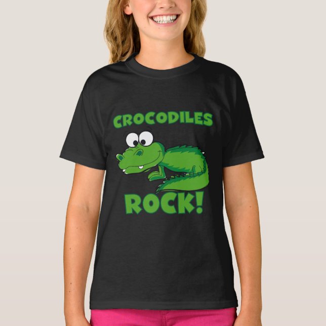 T-shirts Rocha dos crocodilos (Frente)