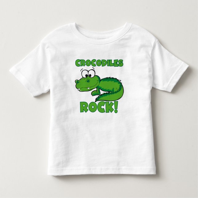 T-shirts Rocha dos crocodilos (Frente)