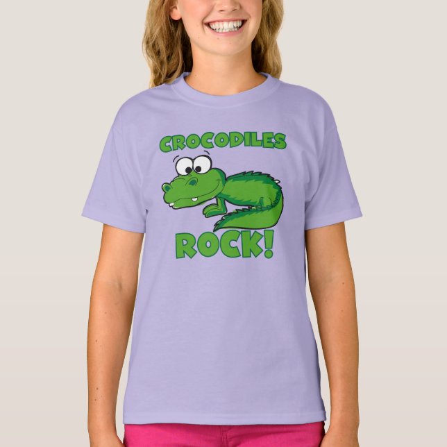 T-shirts Rocha dos crocodilos (Frente)