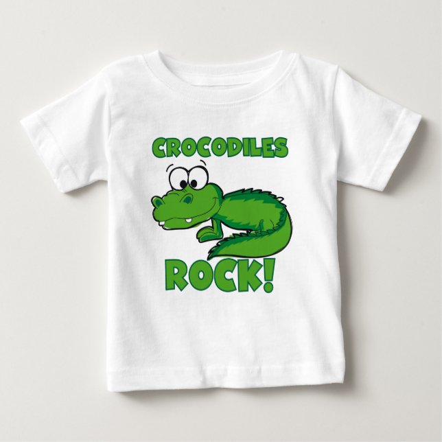 T-shirts Rocha dos crocodilos (Frente)