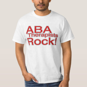 T-shirts Rocha dos terapeutas do ABA