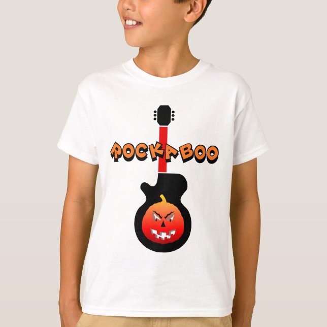 T-shirts Rocha engraçada o Dia das Bruxas (Frente)