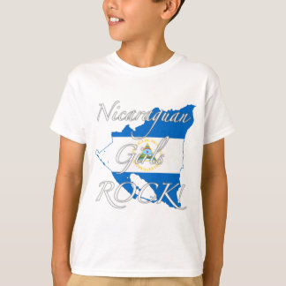 T-shirts Rocha nicaraguense das meninas!