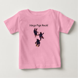 T-shirts Rocha Onesee dos porcos de Wizard101 Ninja