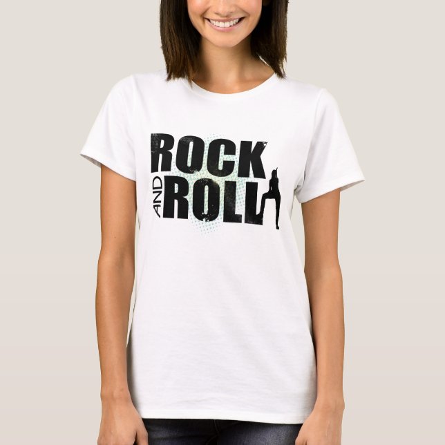 T-shirts Rocha & rolo! (Frente)