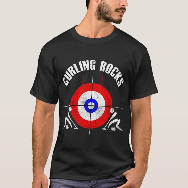 T-shirts Rochas Curling (Frente)