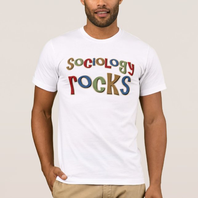 T-shirts Rochas da Sociologia (Frente)