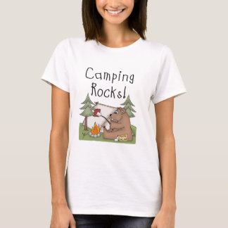 T-shirts Rochas de acampamento