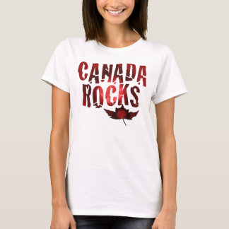 T-shirts Rochas de Canadá