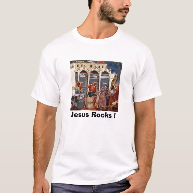 T-shirts Rochas de Jesus! (Frente)