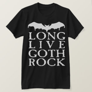 T-shirts Rock de Gótico ao Vivo Longo