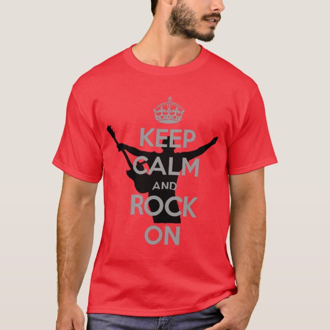T-shirts Rock On (Frente)