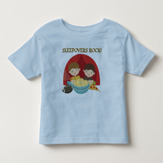 T-shirts Rock Sleepovers (Frente)