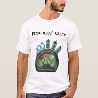 T-shirts Rockin para fora