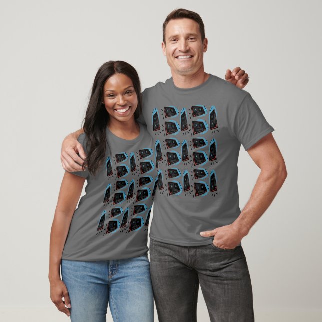 T-shirts Rocks de Cassetes (Unissex)