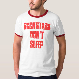 T-shirts ROCKSTARS NÃO DORMEM (sós!)