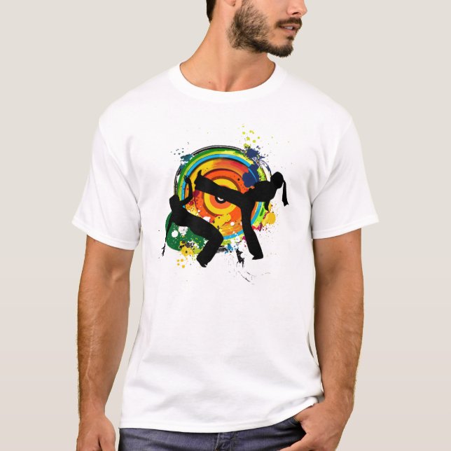 T-shirts Roda colorido (Frente)