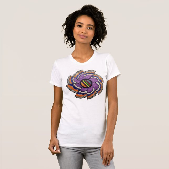 T-shirts roda de cor (Frente Completa)