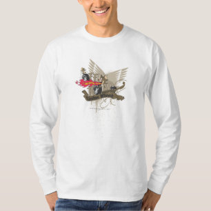 T-shirts Rodas de Tom e de Jerry Custume
