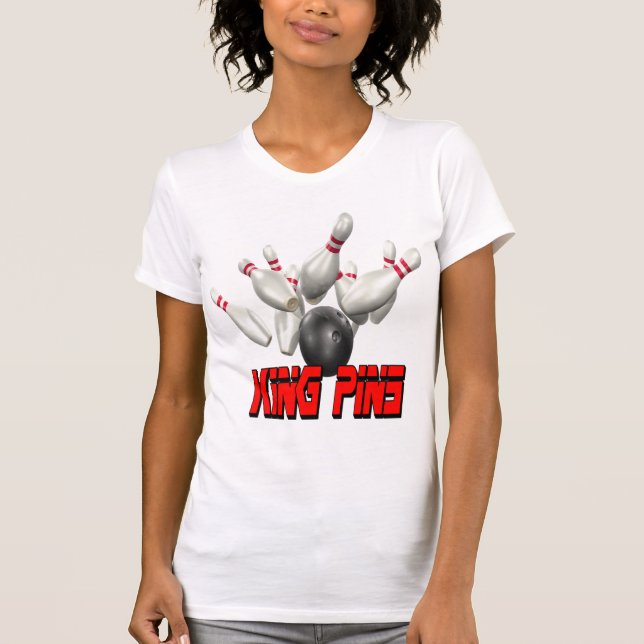 T-shirts Rolamento do rei pinos (Frente)