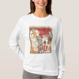 T-shirts Roland que oferece o adeus a Charlemagne