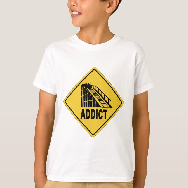 T-shirts Roller coaster 1 (Frente)