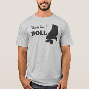 T-shirts Rolo Derby - isto é como eu rolo
