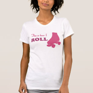 T-shirts Rolo Derby - isto é como eu rolo