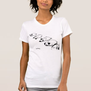 T-shirts Rolo do Pug do discrição