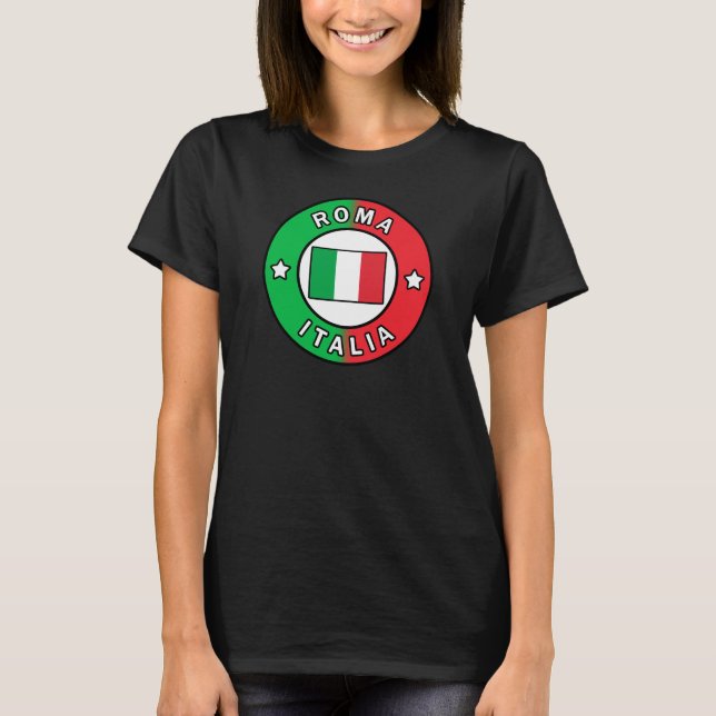 T-shirts Roma Itália (Frente)