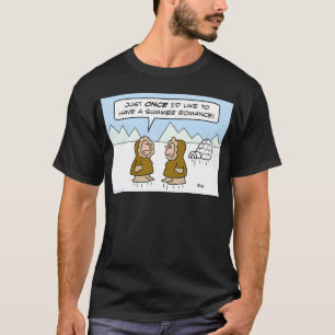T-shirts romance eskimo do verão