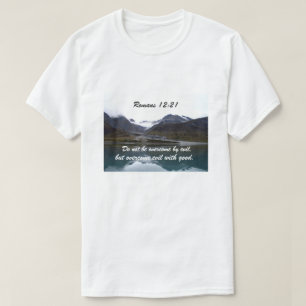 T-shirts Romanos 12:21 Não sejam ultrapassados por mau