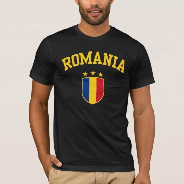 T-shirts Romênia (Frente)