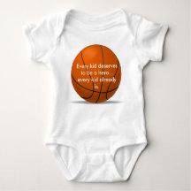 Romper adorável, loving do basquetebol