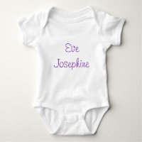Romper personalizado do bebê