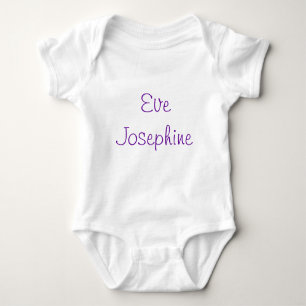 T-shirts Romper personalizado do bebê
