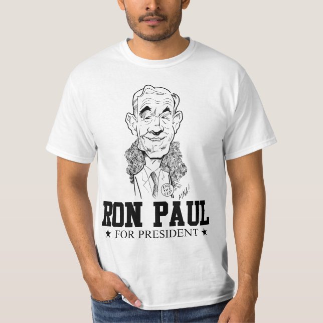 T-shirts Ron Paul (Frente)