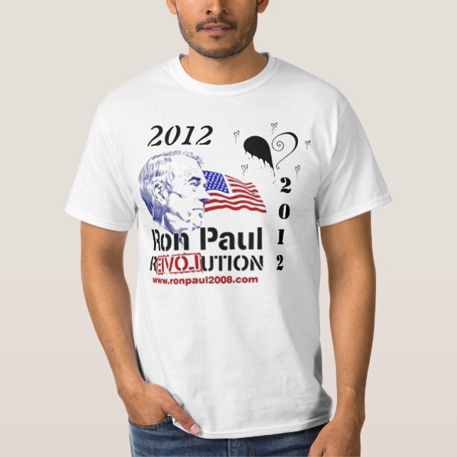 T-shirts Ron Paul (Frente)