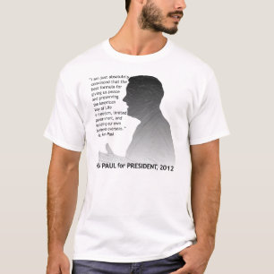 T-shirts Ron Paul para o presidente